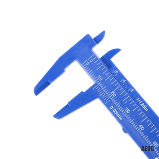 [Aiu] Dụng cụ đo thước đo thước đo Vernier trượt bằng nhựa 80mm