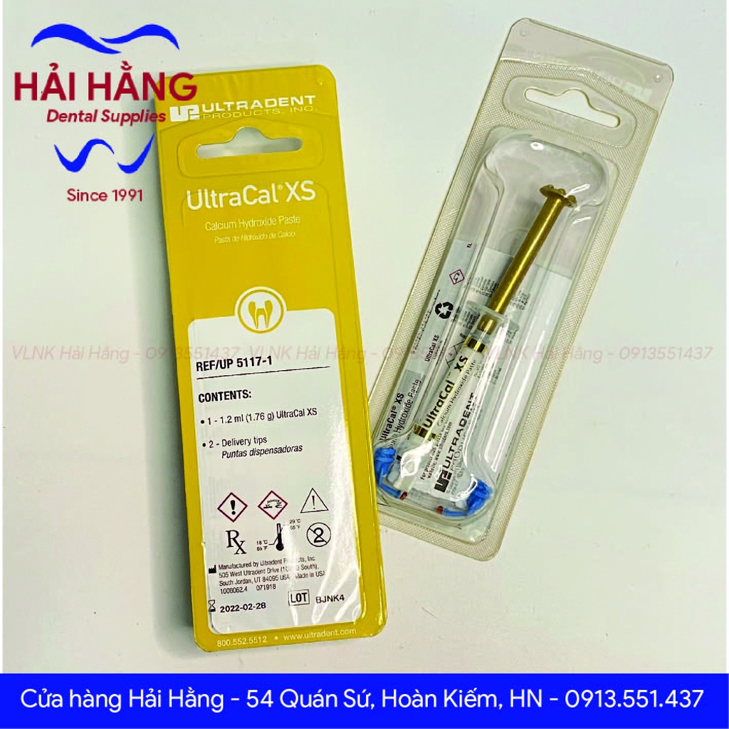 Ultracal XS Hydroxide canxi nha khoa chính hãng Ultradent | Shopee Việt Nam
