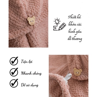 Khăn Quấn Ủ Tóc Royal Towel Chất Liệu Microfiber Siêu Thấm Hút, Nhanh Khô