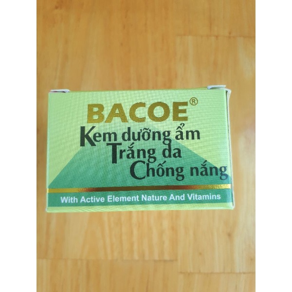 BACOE Kem dưỡng ẩm trắng da chống nắng 6g | Shopee Việt Nam