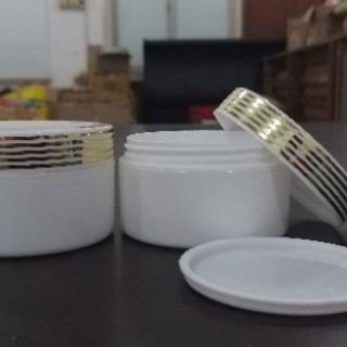 HỦ ĐỰNG KEM BODY 100G THÂN TRẮNG ĐỤC NHIỀU MÀU ĐẸP