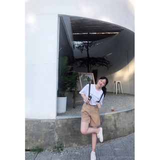 Quần short nữ kaki mềm thiết kế Ma Vie