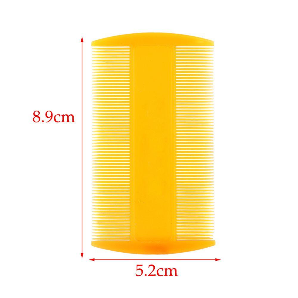 FAVORITEGOODS 2 Chiếc Lược Chấy Màu Ngẫu Nhiên Chăm Sóc Tóc Di Động Bàn Chải Làm Đẹp