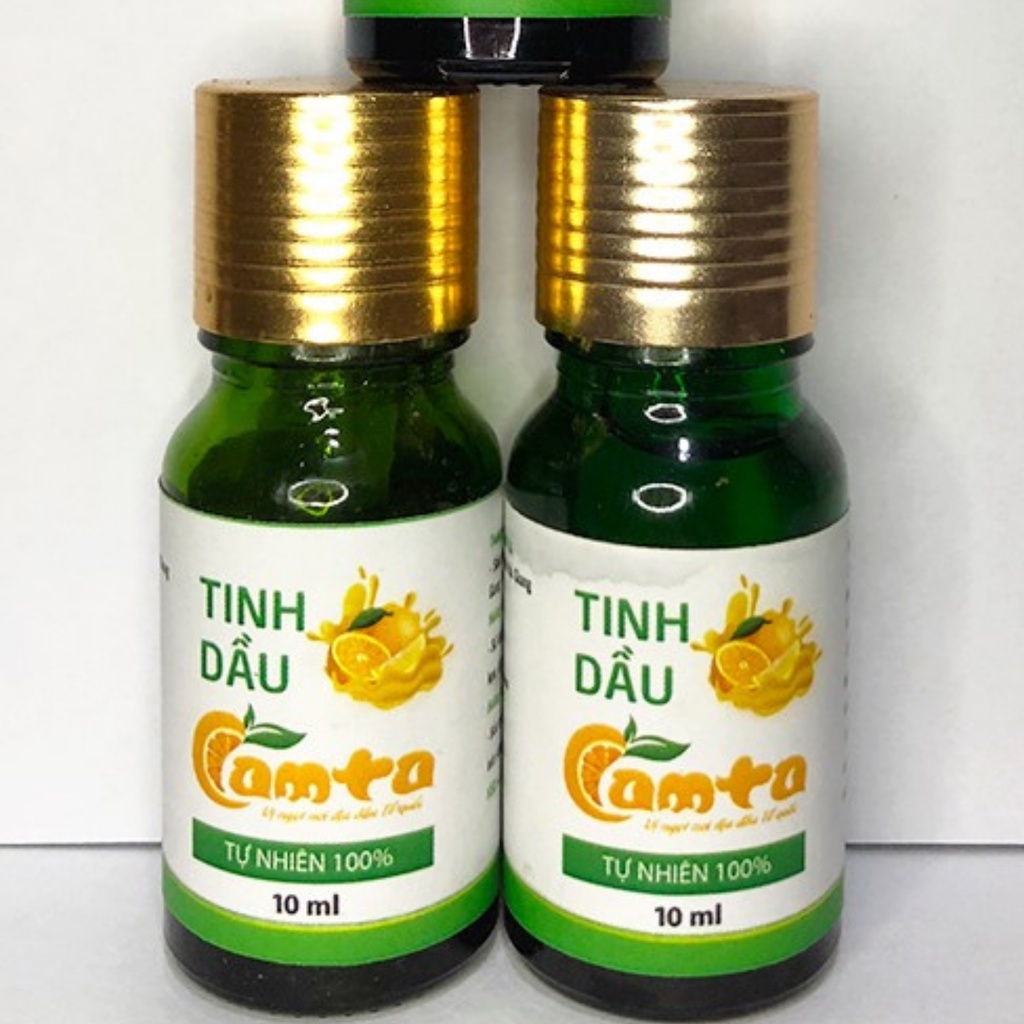 Tinh Dầu Cam 100% Tự Nhiên Không Chất Tạo Hương, Kích Mùi. Dùng Thơm Phòng, Treo Xe OtO Lọ 10ml