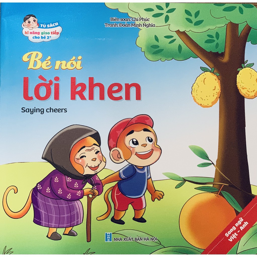 Ảnh Sách - Truyện Tranh Kỹ Năng Giao Tiếp Ứng Xử Cho Bé Phiên Bản Song Ngữ Việt Anh Bộ 10 Quyển - Có File Đọc Tiếng Anh 3