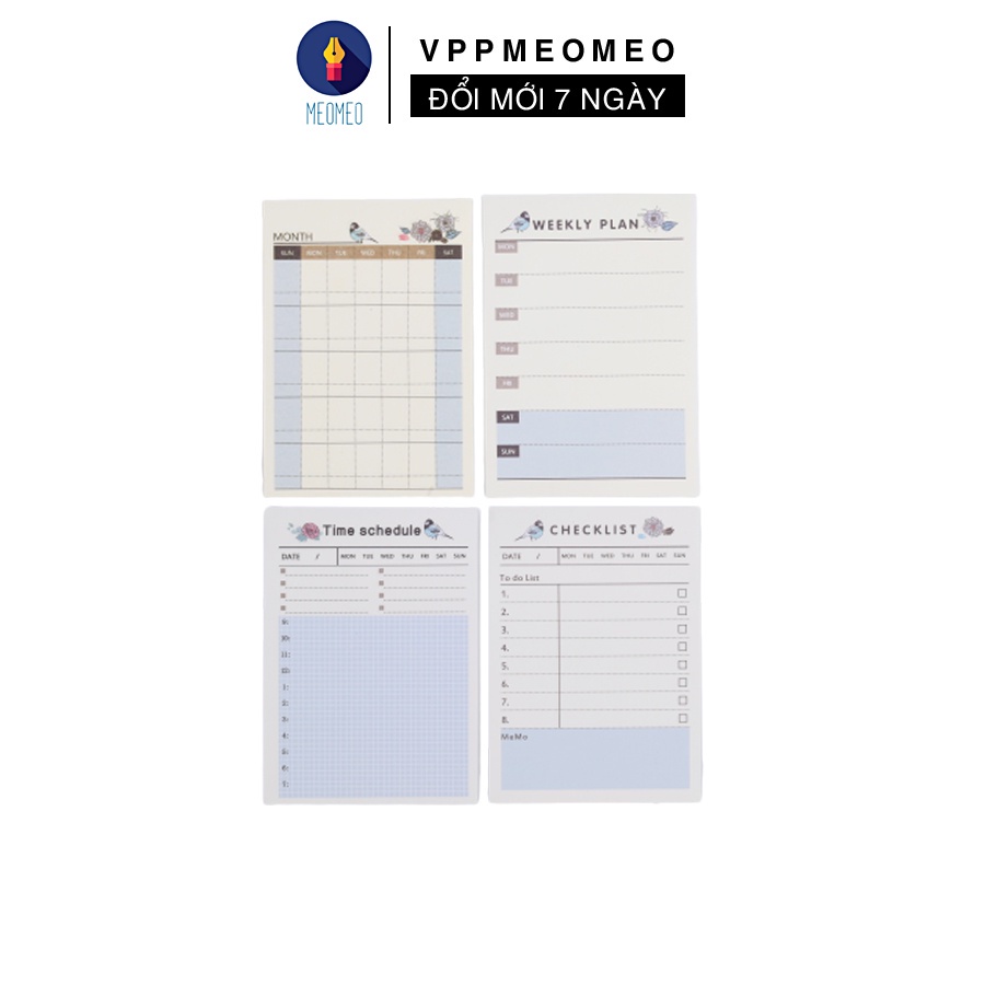 GIẤY NOTE KẾ HOẠCH | Shopee Việt Nam