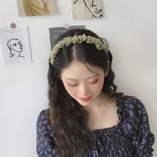 Bờm tóc nữ tính voan kính băng đô nữ Hàn Quốc nhiều màu Chồi accessories - Y012