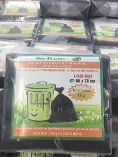TÚI ĐỰNG RÁC TỰ PHÂN HUỶ SINH HỌC(1kg)