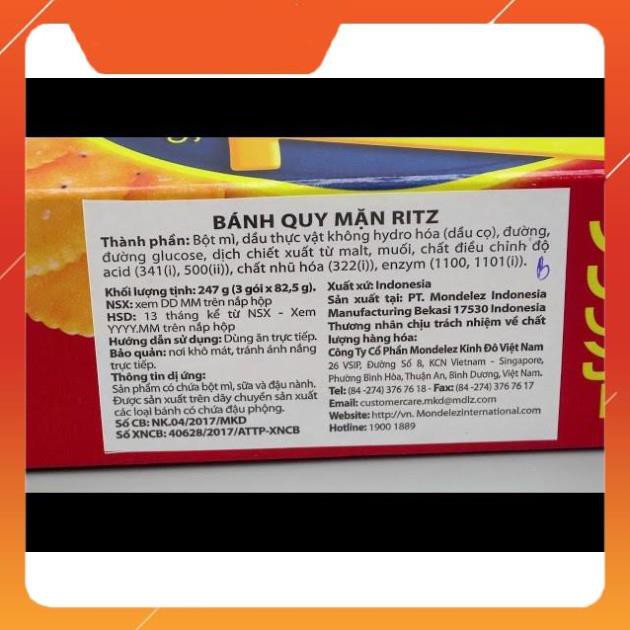 BÁNH QUY MẶN RITZ 247G [winmart_01] | Shopee Việt Nam