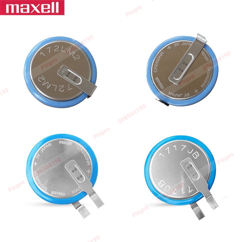 Pin Maxell CR2450HR 3V 550mAh chính hãng, Pin cảm biến áp suất lốp ...