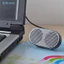 USB Speaker for Notebook Laptop PC(Black) Portable Loudspeaker Powered Stereo