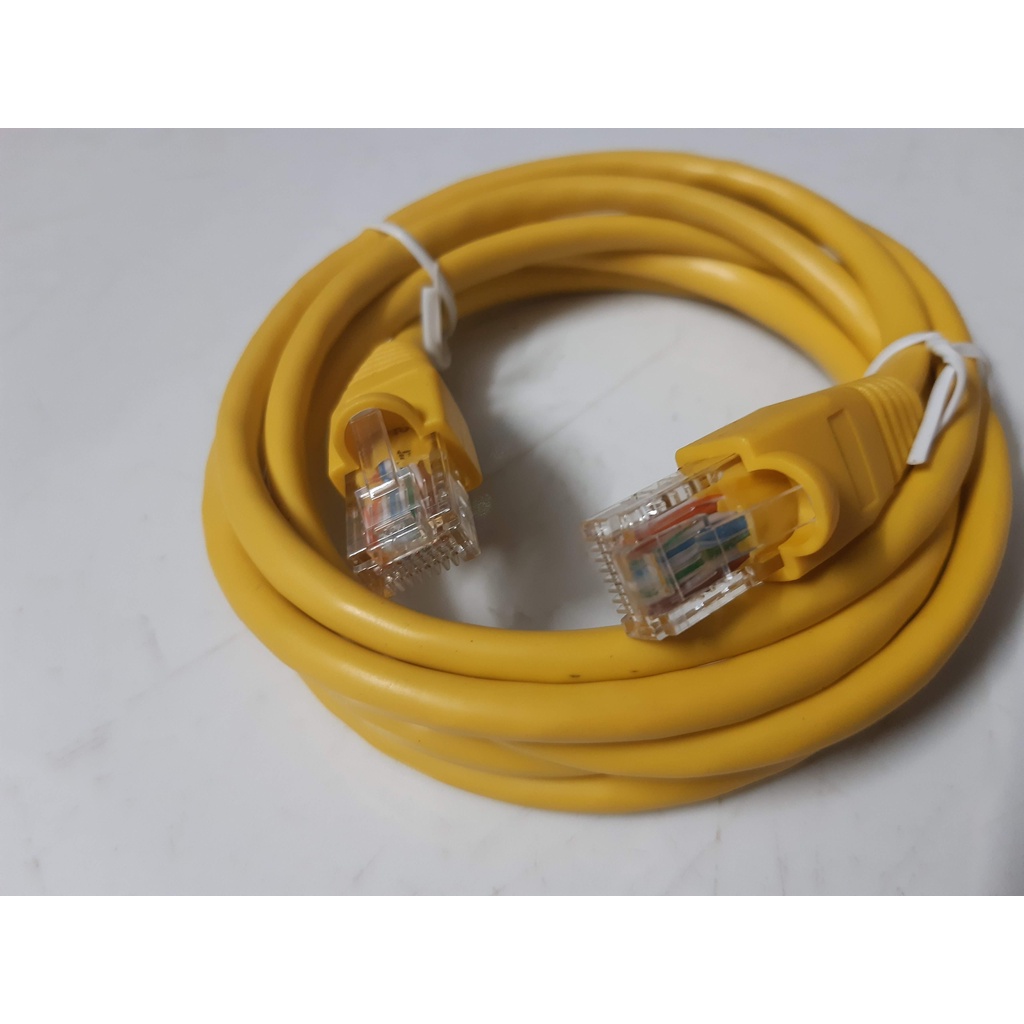 Dây cáp mạng cat 5e đúc sẵn 2 đầu -1,5M kèm theo wifi, modem | Shopee ...