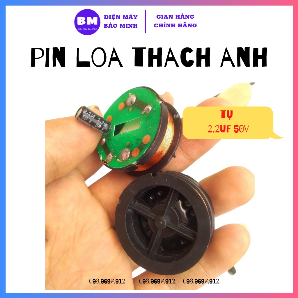 Pin loa treble thạch anh - Coil loa thạch anh - Giá 1 cái - Pinta ...