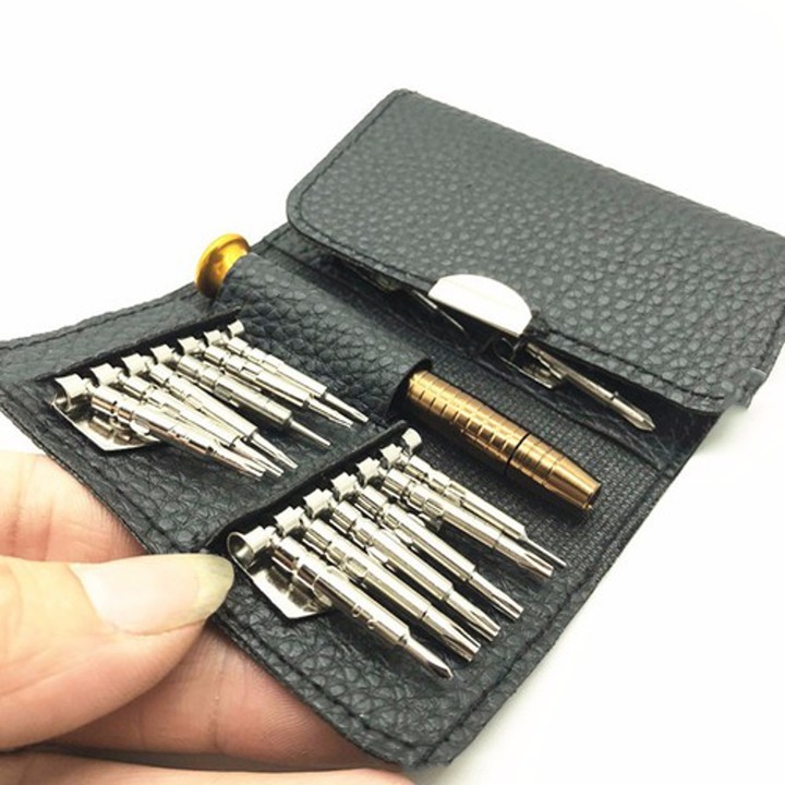 Bộ Tô Vít Sửa Điện Thoại, Tô Vít Iphone 25 Đầu Tiện Lợi, Chất Lượng Cao