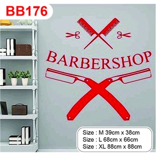 Decal trang trí tiệm Barber, Salon, thu hút khách hàng, tạo điểm nhấn trong tiệm P11