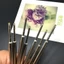 GỖ 10 Cái / lô 0.5 Mm Bút Bi Nạp Lại Chữ Ký Văn Phòng Màu Xanh / Đen Mực
