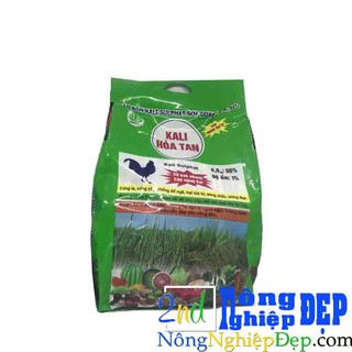 Kali Sulfat Gói 1kg - Kali Lưu huỳnh - Cứng Cây, To Trái, Ngọt Trái - phân Bón Kali Hòa Tan