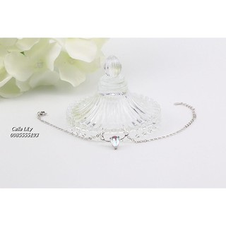 Lắc Tay Bạc Ý Sừng Hươu Xanh Ngân Hà