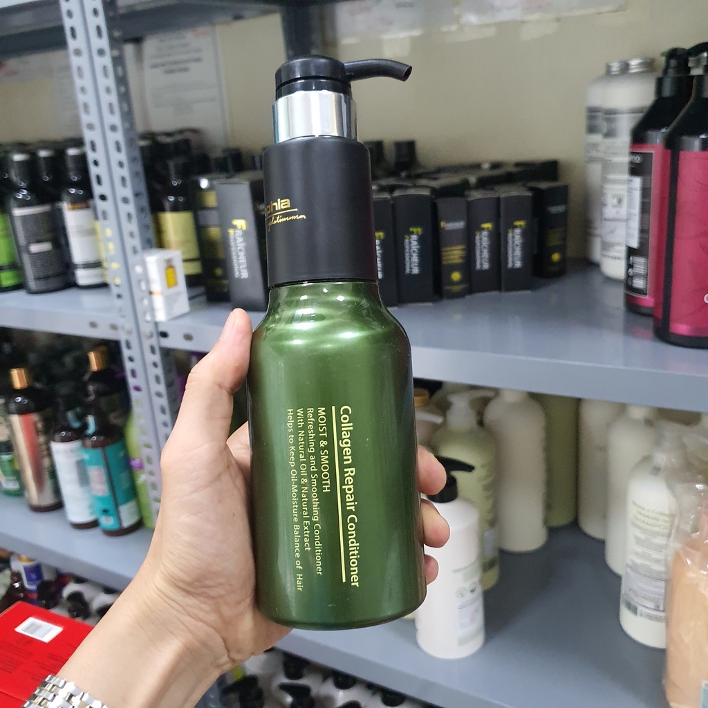 Cặp dầu gội xả SOPHIA Platinum Collagen Repair size 500ml hỗ trợ tóc mềm mượt giảm gãy rụng tóc