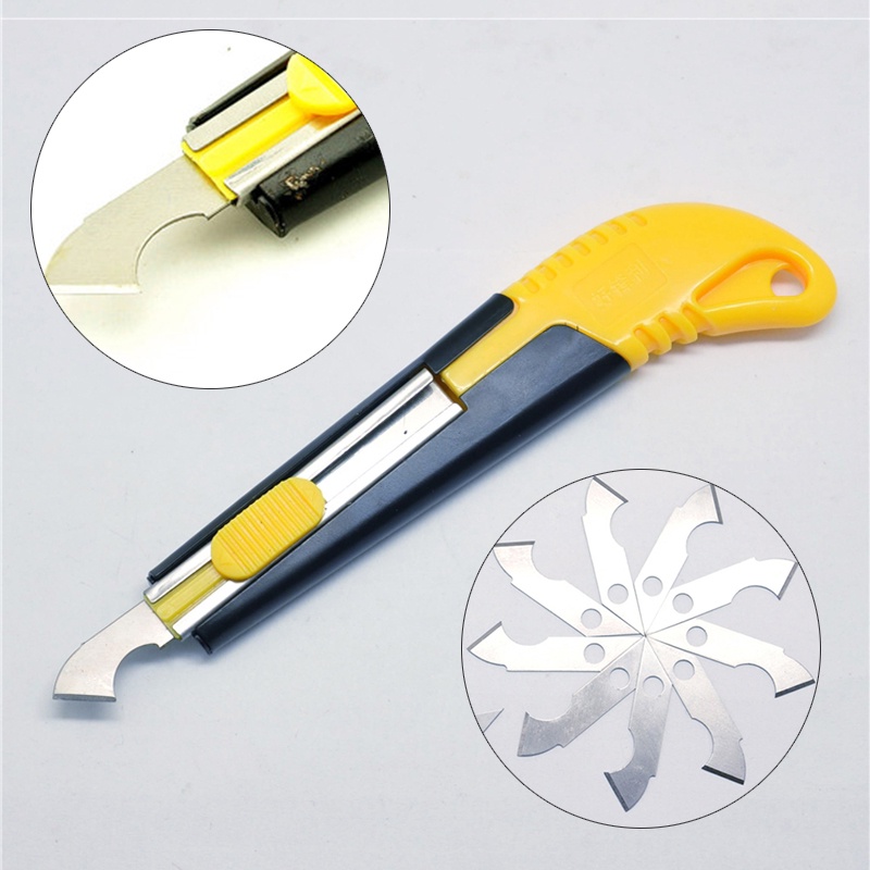 Dao Cắt Mica Nhựa Alu Fomex BEDO Dao Chuyên Dụng Kèm 3 Lưỡi Dự Phòng Cắt Sắc Bền Cao Cấp
