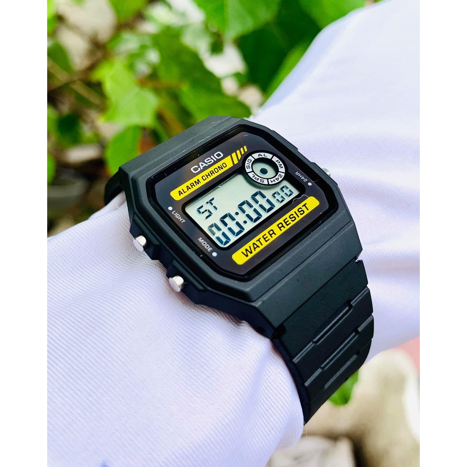 Ảnh Đồng Hồ Casio Nam Dây Cao Su STANDARD F-94WA-9DG Chính Hãng 1