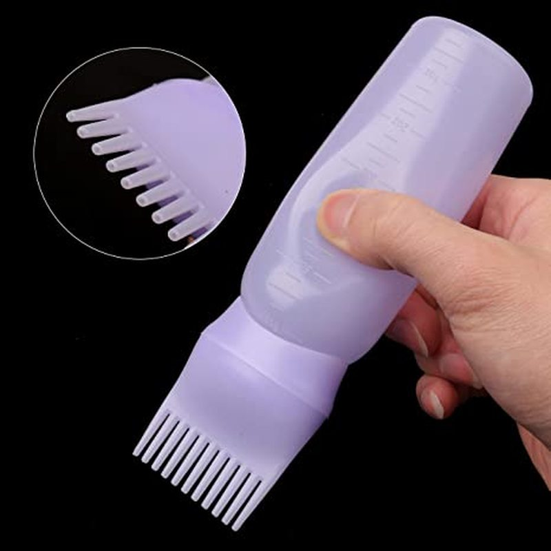 [Hàng mới về] Bình Đựng Thuốc Nhuộm Tóc Có Đầu Lược Chải Tiện Dụng