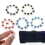Btsg Công tắc tuyến tính xúc giác 3Pin Công tắc màu nâu cho bàn phím cơ MX Cherry MX Công tắc nhân bản Vỏ trong suốt