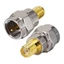 GODD RF Đồng trục thẳng F Nam sang SMA Nữ Bộ chuyển đổi đầu nối Phụ kiện cắm