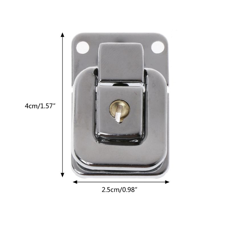 Metal Jewelry Box Lock Suitcase Buckles Toggle Hasp for Latch  Clasp With f