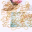 COO 90 Miếng Bộ Cho Sáng Tạo Khung Rỗng Quyến Rũ Hợp Kim Mini Mở Mặt Sau Viền Pendan