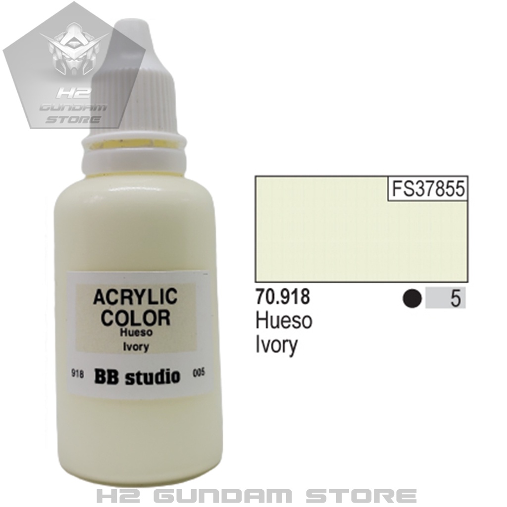 Sơn mô hình gốc Acrylic BB Studio mã 001 - 020 (Tone màu tương tự ...