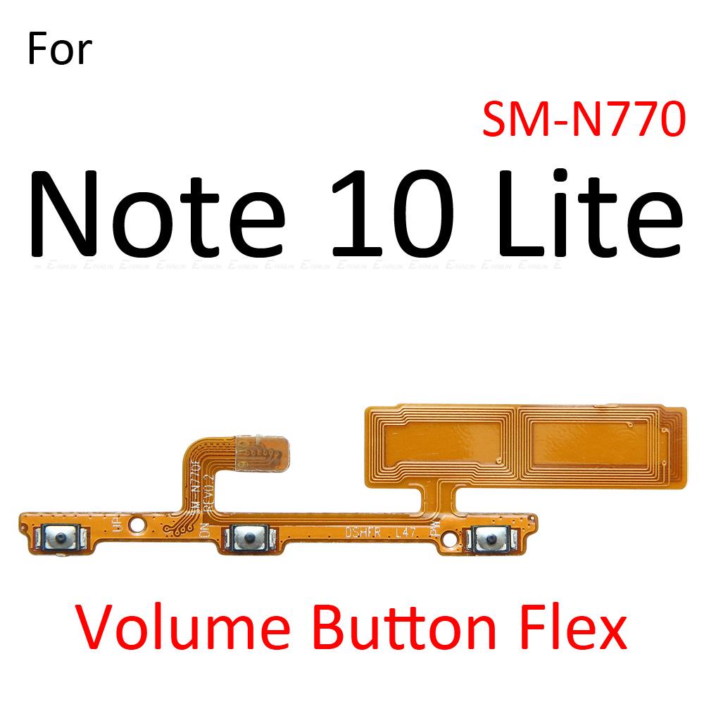 Mạch Nút Âm Lượng Thay Thế Cho Điện Thoại Samsung Galaxy Note 10 Plus Lite 20 Ultra 4G 5G