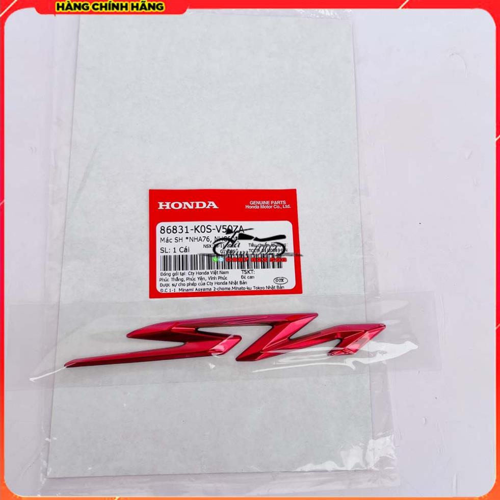 Tem Chữ SH Việt 2017 - 2019 Chữ Đỏ Chính Hãng Honda | Shopee Việt Nam