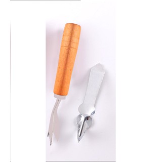 Combo dao và nhíp gọt thơm, dao cắt mắt thơm, mắt dứa siêu nhanh , siêu tiện dụng GD24-2DNGT