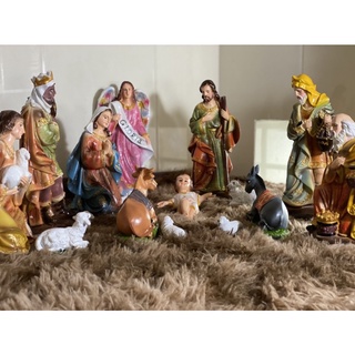 Bộ 14 Tượng Hang Đá Giáng Sinh – Đủ Nhân Vật, Đẹp Ý Nghĩa Cho Mùa Noel