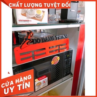 Giá treo huy chương Running, 42x18cm, màu cam tươi chữ đen nhám sang chảnh