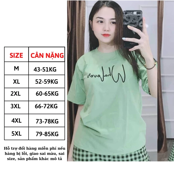 Đồ bộ nữ mặc nhà bộ đồ nữ quần dài đồ mặc nhà set đồ bộ cotton nữ dễ thương bigsize tới 85kg mã NHỊP TIM