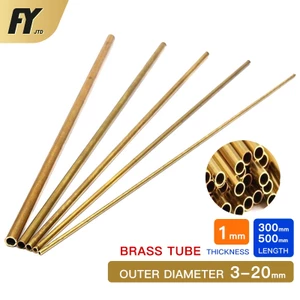 Ống Đồng Thau Thẳng Dài 1mm 300mm 500mm 3 4 5 6 7 8 9 10 11 12 13 14 15 16mm Chất Lượng Cao