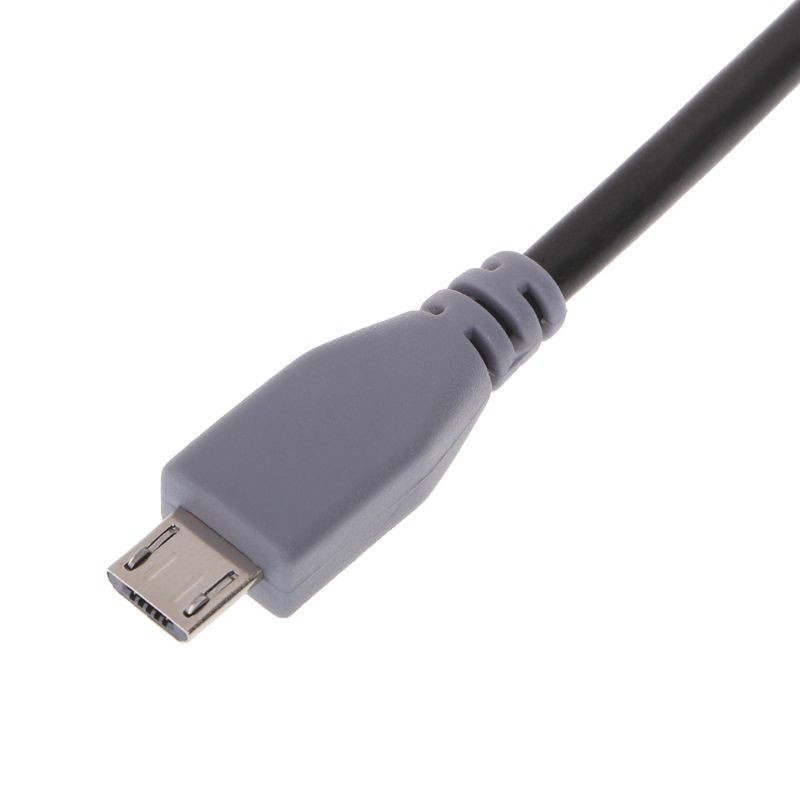 Micro USB Type B Male Sang Micro B Male 5 Pin Adapter Cáp Dữ Liệu Dẫn