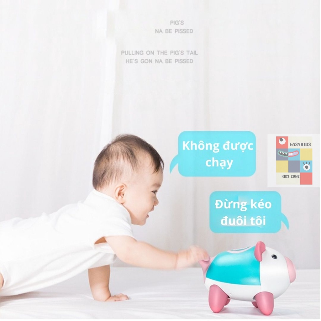 Đồ chơi cảm ứng thông minh cao cấp Jump Hero, Heo nhảy múa nhiều chế độ