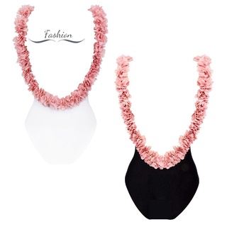 Bộ Đồ Bơi Bikini 1 Mảnh Hình Hoa 3D Hở Lưng Siêu Bền Đa Năng Dành Cho Mẹ Và Con Gái