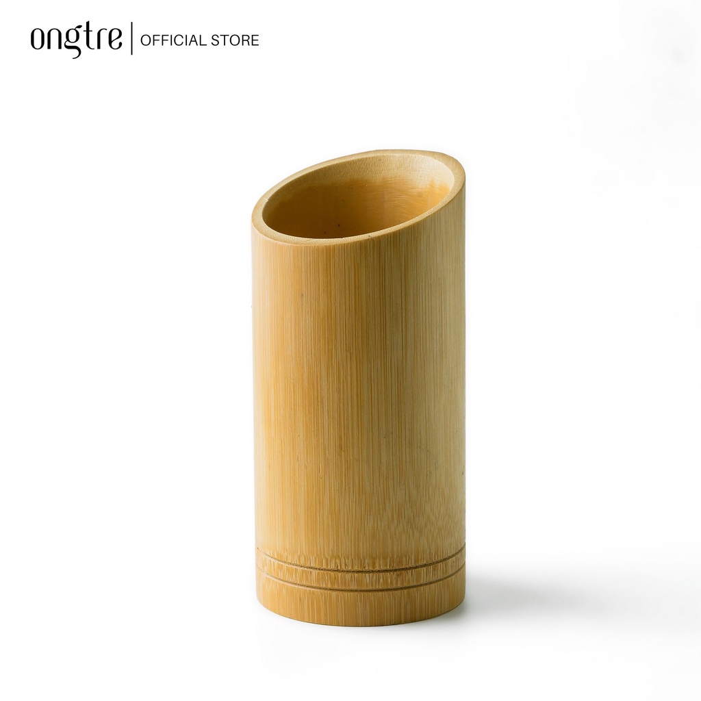 Ống Đựng Đũa Tre ONGTRE - Ống Đựng Muỗng Đũa, Lọ Cắm Hoa, Ống Tre Decor Nhà Bếp, Đa Năng Cao Cấp