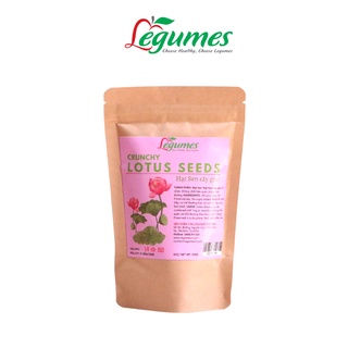 Hạt sen sấy giòn tự nhiên, không phụ gia và không chất bảo quản - Crunchy Lotus Seeds - Légumes Việt Nam