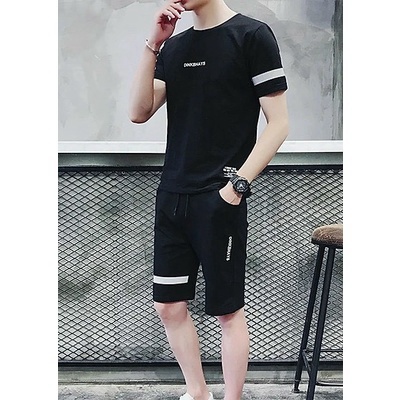 (HCM) SET BỘ ĐỒ THỂ THAO NAM ÁO THUN QUẦN NGẮN CỰC CHẤT THỜI TRANG 2022 HIYU STORE