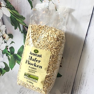 Yến mạch giảm cân Cán Dẹt & Cán Vỡ Hafer Flocken 500gr, 5 phút ăn liền