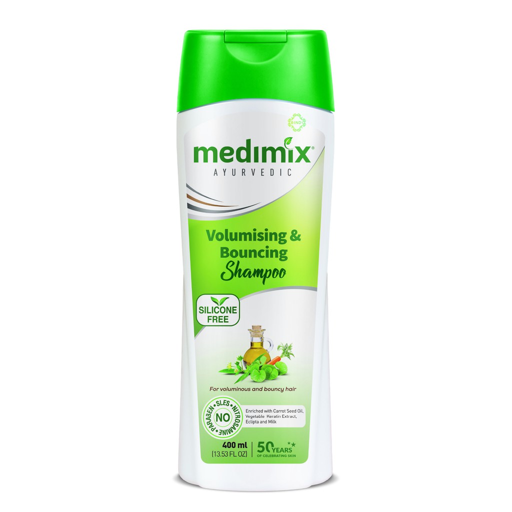 Ảnh Dầu Gội/Dầu Xả Medimix Tăng Độ Phồng Volumising & Bouncing (400ml/chai) 1