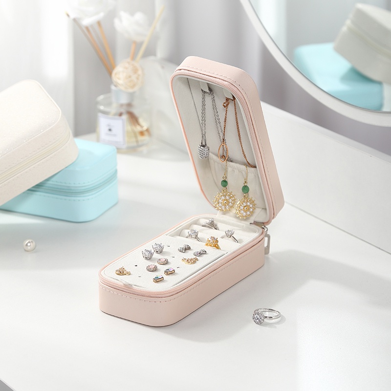 Hộp đựng trang sức CASEGRACE bằng da PU thiết kế sang trọng tiện dụng