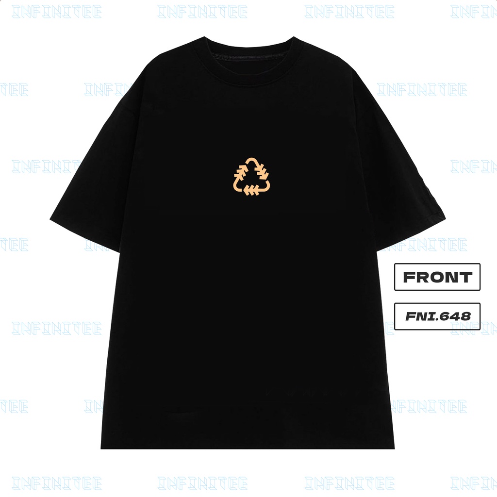 Áo thun INFINITEE Fni0648, Thun 100% Cotton - form rộng Unisex.