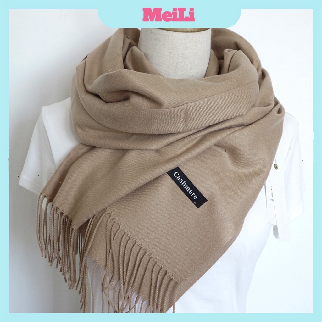 Khăn Choàng Cổ Cashmere ????FREESHIP???? Khăn Dạ Len Quàng Cổ Nam Nữ Cao Cấp Nhiều Màu Khăn (sỉ hot)