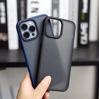 [ HÀNG CHÍNH HÃNG ] Ốp lưng ROCK nhám viền mềm chống sốc - chống vân cho iphone 13/13pro/13promax